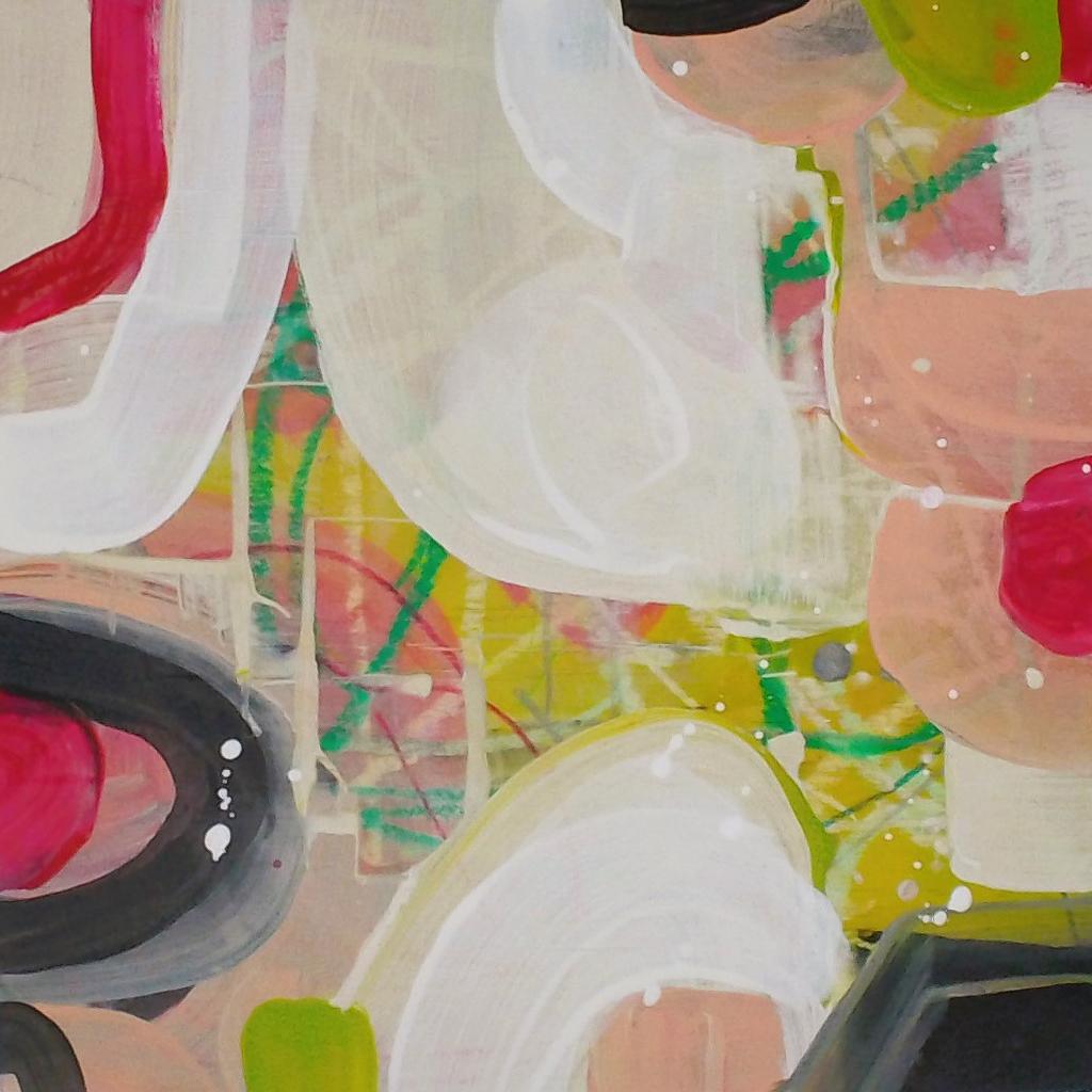 Rose Quartz with Aventurine and Obsidian - #2