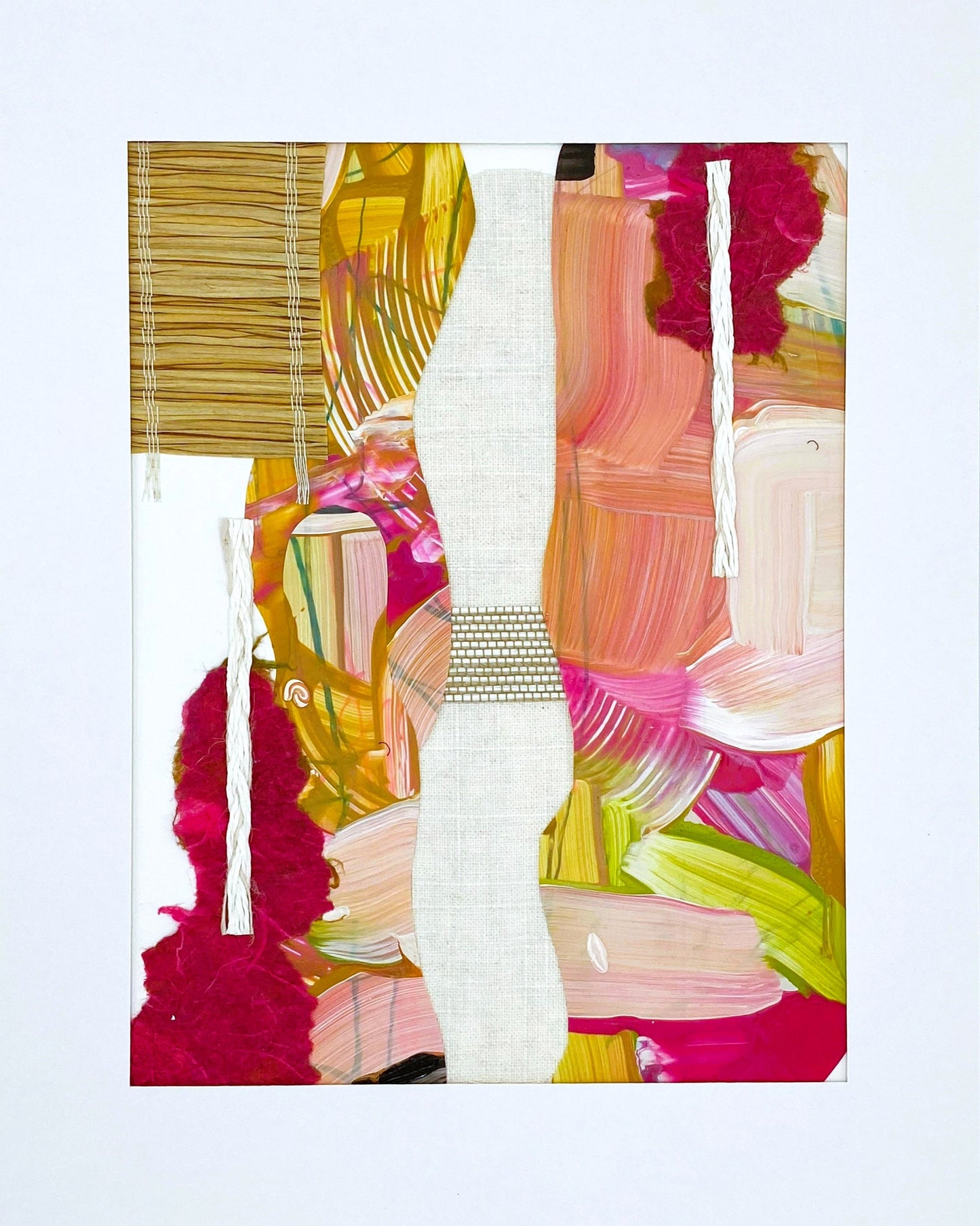 Creative Joy #1– Mixed-Media Collage, 11x14 inches