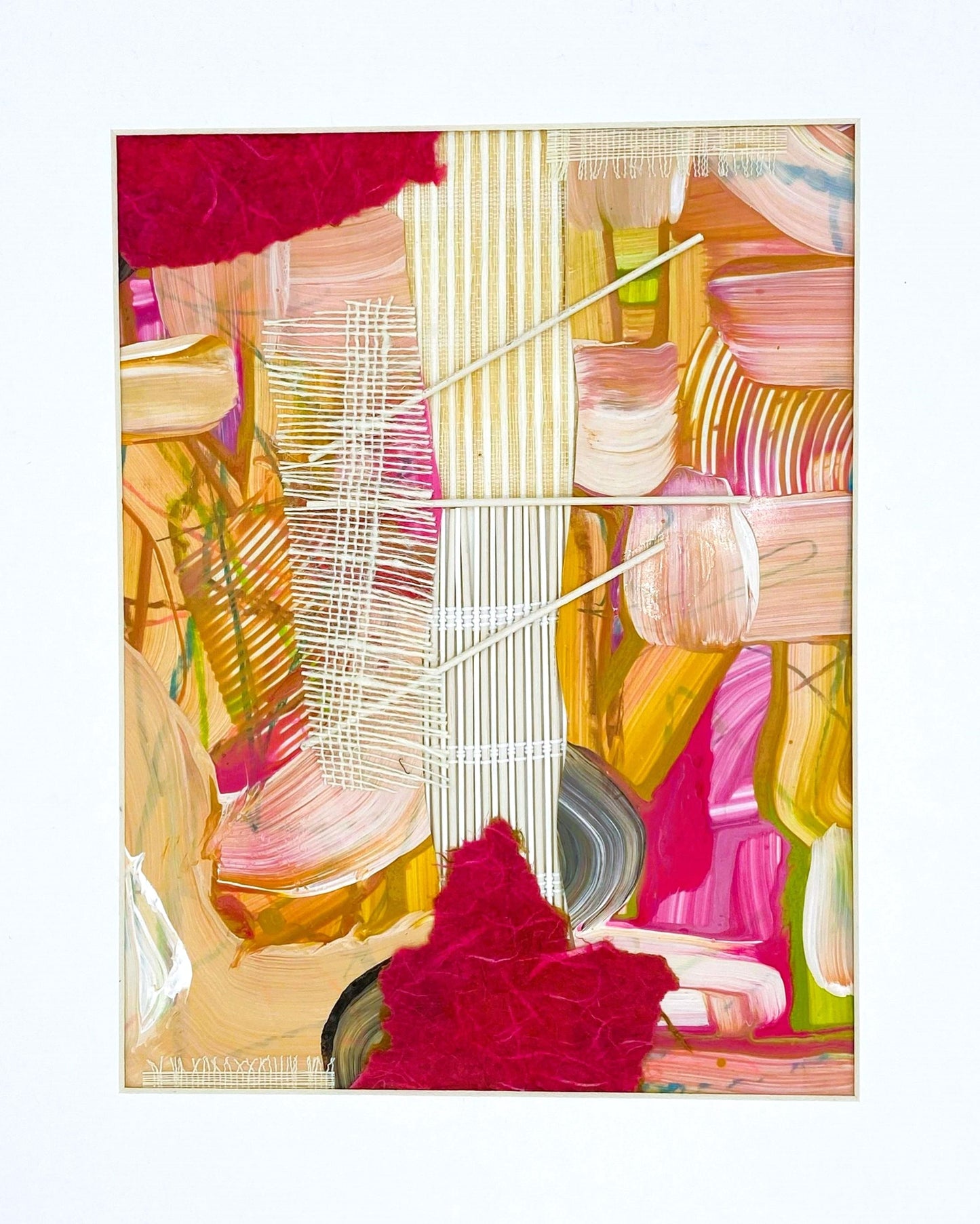 Creative Joy #2– Mixed-Media Collage, 11x14 inches